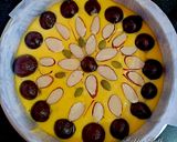 A picture of step 6 of Gulabjamun custard cake.