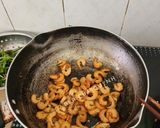 Hình bước làm 3 của món Gỏi đu đủ tôm khô