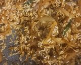 A picture of step 3 of Tasty Onion Masala Rice.