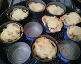 Foto del paso 5 de la receta: Tarteletas de acelga, salsa blanca y mozzarella