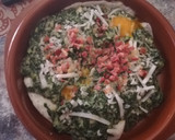 Foto del paso 7 de la receta: Huevos a la plancha con bechamel de espinacas