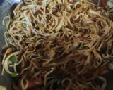 A picture of step 7 of Chowmein.