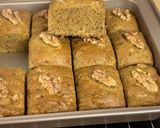 A picture of step 15 of High in Fiber-Eggless Banana Walnut Cake.