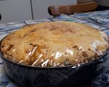 Foto del passaggio 8 della ricetta Focaccia voltata con la cipolla novella "spinźal" glutenfree