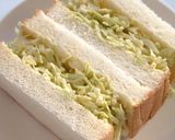 A picture of step 6 of Cabbage Egg Sandwich.