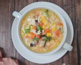 Foto langkah ke 6 dari resep Sup Telur Jagung.