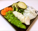 ✨「食」蔬菜拼盘-烤❣️的食譜步驟1照片