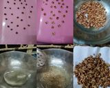 A picture of step 2 of Chana jor.