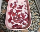 Foto del paso 1 de la receta: Hígado de cerdo con tomate