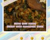 Foto langkah ke 5 dari resep Spaghetti Udang Saus Padang #PekanInspirasi.