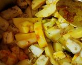 आलू बैंगन की सब्जी (Aloo baingan ki sabzi recipe in hindi) रेसिपी चरण 3 फोटो