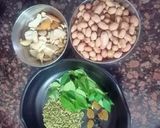 A picture of step 3 of Rajgira or Amarnath Sev Farali Chivda.