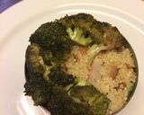 Foto del paso 5 de la receta Timbal de quinoa y brócoli con panceta