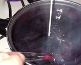 Foto del paso 6 de la receta: Panna cotta a base de menta a acompañado de un coulis de jamaica