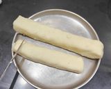 A picture of step 6 of Fireless Coconut Stuffed Burfi.