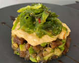 Foto del paso 6 de la receta: Tartar de atún con mango y algas wakame 🥭🥢