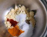 A picture of step 2 of Paneer bites.