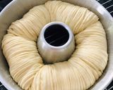 รูปขั้นตอนการทำที่ 2 ของ Wool Roll Bread ขนมปังโรลเส้นไหมไส้ชีสซาลามี