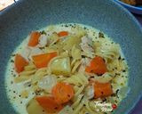 Foto langkah ke 9 dari resep Cream Soup Fusilli Kentang Wortel.