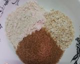 A picture of step 3 of Apple crumble.