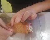 Foto del paso 12 de la receta: Pechugas rellenas con crema de champiñones a base de bechamel