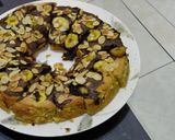 Foto langkah ke 9 dari resep 56. Banana Cake Coklat Almond.