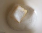 Sajttorta meggyes piskótán recept fázis 1 fotója
