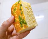 Hình bước làm 8 của món Bánh mì kẹp chà bông