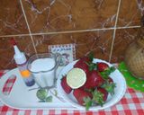صورة لخطوة 1 من وصفة كولي الفراولة 🍓