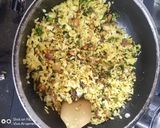 वेज पोहा (veg poha recipe in hindi) रेसिपी चरण 7 फोटो