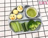 Hình bước làm 3 của món RAU CỦ CHẤM SỐT QUẢ BƠ (blw)