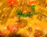 A picture of step 4 of Drumsticks pumpkin sweet sour curry.