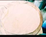 A picture of step 3 of Tasty crisp soft Laccha Paratha with kasuri methi and sesame seeds.