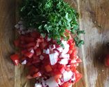 Hình bước làm 4 của món Thịt bò viên và salat lơ trắng