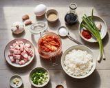 Foto del paso 1 de la receta: Kimchi Bokkeumbap