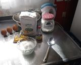 Foto del paso 1 de la receta: Pequeño bizcochuelo 💕