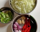 Foto langkah ke 1 dari resep Tumis pepaya muda pedas pooll...