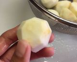 รูปขั้นตอนการทำที่ 3 ของ เผือกญี่ปุ่นต้ม(里芋に煮っ転がし)