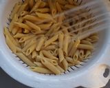 A picture of step 17 of Tuscan Chicken & Shrimp pasta.