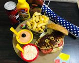 A picture of step 11 of Chicken buffalo burger meal.