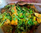 পেঁয়াজকলি ও বড়ি শিম দিয়ে ডেলা মাছ(dela mach recipe in Bengali) রেসিপির ধাপ 6 ছবি