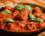 A picture of step 6 of Nonna Approved Spaghetti & Meatballs.