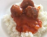 Foto del paso 5 de la receta: Arroz con albóndigas de falafel (Vegano)