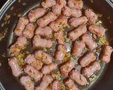Foto del paso 1 de la receta: Salchichas frescas con judías verdes guisadas