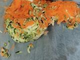 Hamburguesas de calabacín, zanahoria y carne