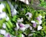 ग्वारफली प्याज़ की फ्राई सब्ज़ी रेसिपी चरण 4 फोटो