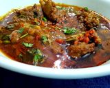 A picture of step 3 of Punjabi Dhaba Mutton Masala.