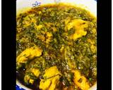 Spinach & chicken gravy (Palak chicken) recipe step 3 photo