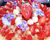 Une image de l'étape 10 de Tarte aux fraises 🍓 crème pâtissière mascarpone 😋 #mai.