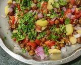 चना चाट (Chana chat) रेसिपी चरण 4 फोटो